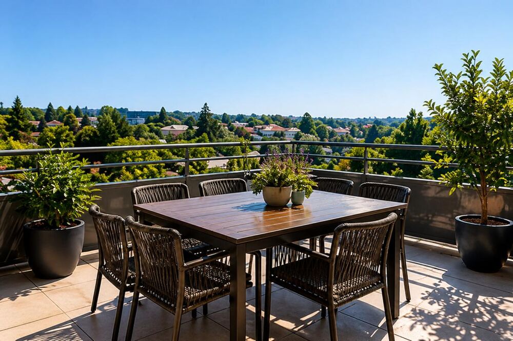 Vente Appartement Magnifique 3 pièces duplex en rez-de-jardin surélevé, avec grande terrasse et jardin privatif, lumineux, 2 parking inclus Meudon