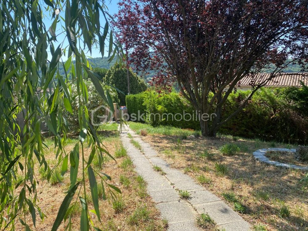 Vente Maison Jolie maison provençale de plain-pied lumineuse avec cheminée - 4 chambres avec garage aménagé et terrain en restanque clôturé d Banon