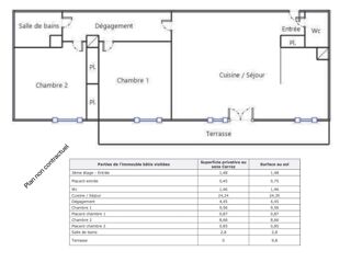  Appartement � vendre 3 pi�ces 54 m�