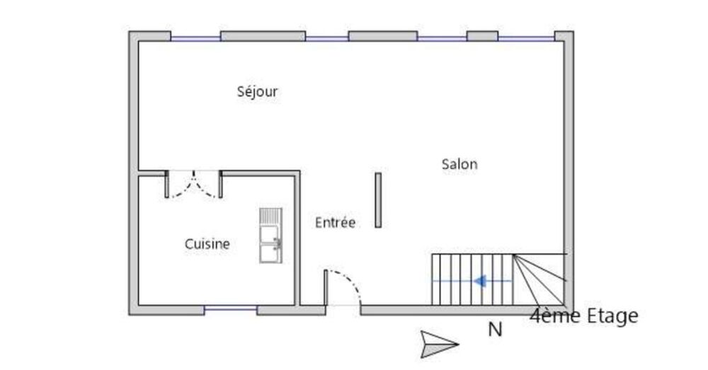  vendre  Duplex/triplex Paris 5