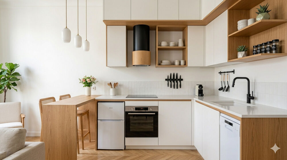Vente Appartement PUTEAUX CENTRE – Élégant 4 pièces avec balcon, loggia et parking Puteaux