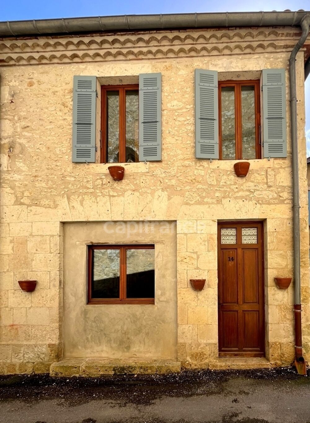 Vente Maison T3 : Maison de village en pierre entièrement rénovée, 85 m2, 2 chambres, à 15 km de Fleurance / Lectoure / Condom (32) Fleurance