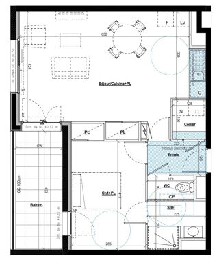  Appartement � vendre 2 pi�ces 52 m�