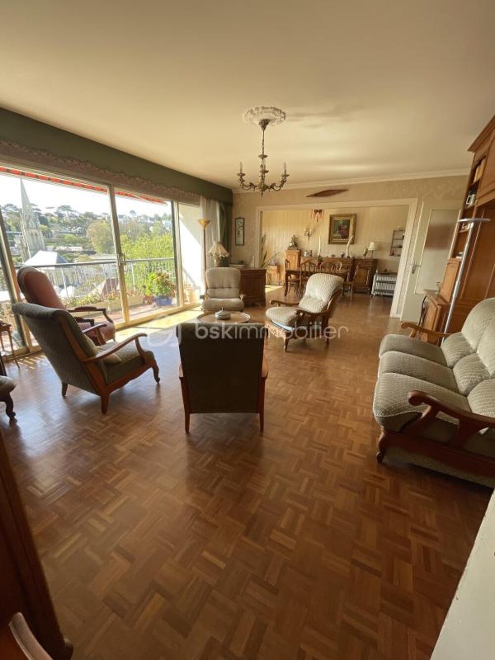 ? Appartement 123 m² avec Grand Balcon Vue Mer à vendre en EXCLUSIVITÉ à Saint-Adresse  3 chambres  À rénover