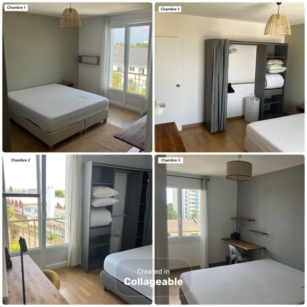 Appartement de 90m2 à louer sur Saint-Nazaire