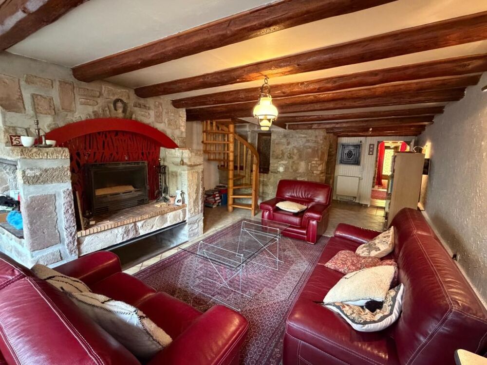 Vente Maison Maison de caractère mitoyenne avec beaux volumes, sauna, terrasse et jardin – Pexonne (54) Pexonne