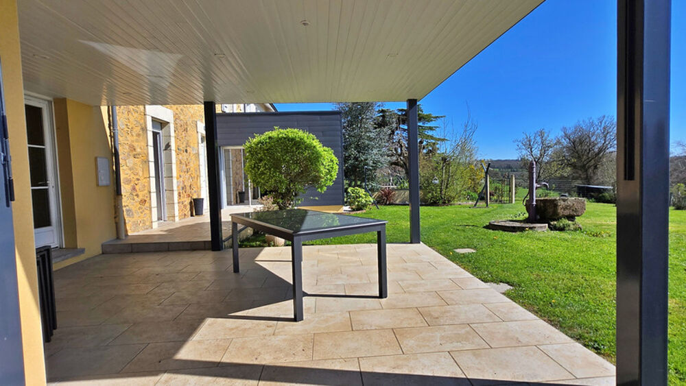 Maison en Pierre avec Grange Atelier Piscine et Jardin - Calme et vue imprenable