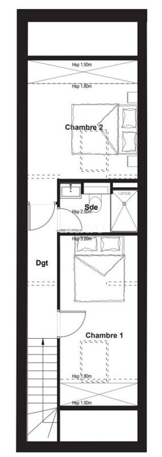  Duplex/triplex � vendre 3 pi�ces 52 m�