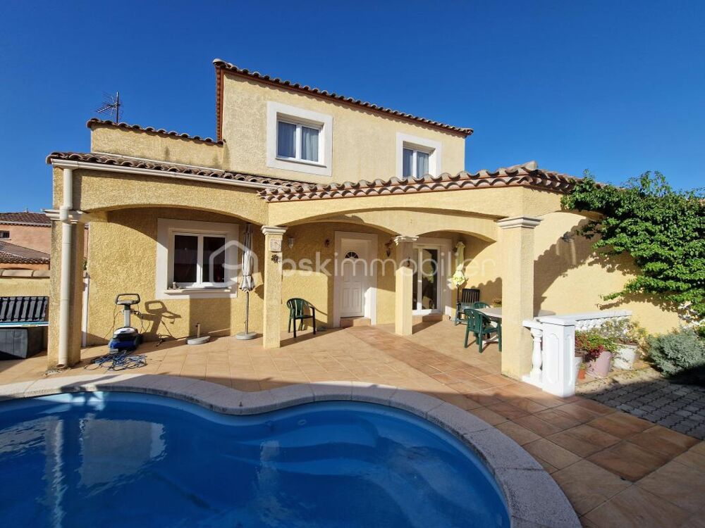 Rare sur le secteur !!! Superbe villa de 165m² dans un secteur calme et prisé de Mèze sur 465m² de terrain avec piscine!
