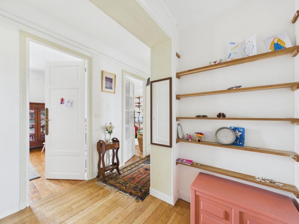 Vente Appartement - 78000 VERSAILLES - QUARTIER MONTREUIL - CHARME DE L'ANCIEN - PARQUET MOULURES CHEMINEES - EXPOSE SUD SUR JARDIN - GRANDE CAVE Versailles