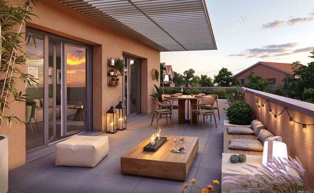 Appartement neuf T2 avec balcon  Centre-ville de Saint-Sulpice