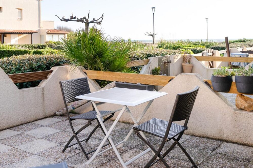 Vente Appartement Appartement 3 pièces, avec terrasse, parking et vue mer Gruissan