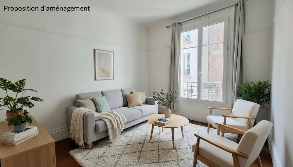 Vente Appartement Appartement 2 pièces 32 m2  rue Labrouste Paris 15 Paris 15