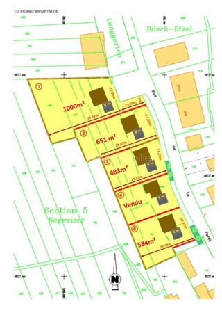  Terrain � vendre 483 m�