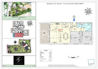  Appartement � vendre 3 pi�ces 87 m�