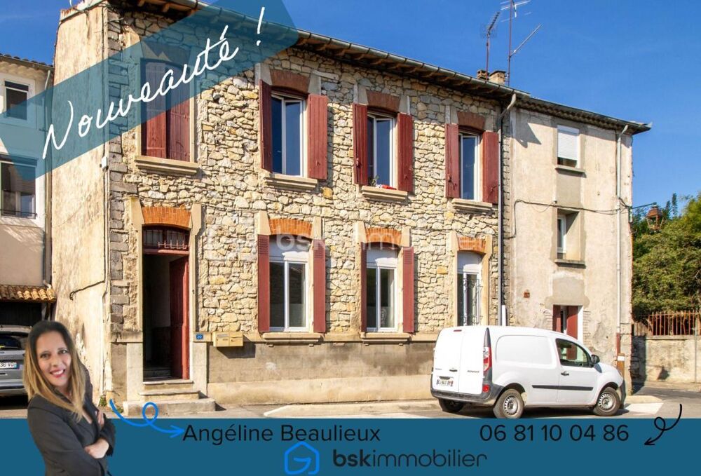 Vente Maison Maison de village composée de 2 appartements Boucoiran et nozieres