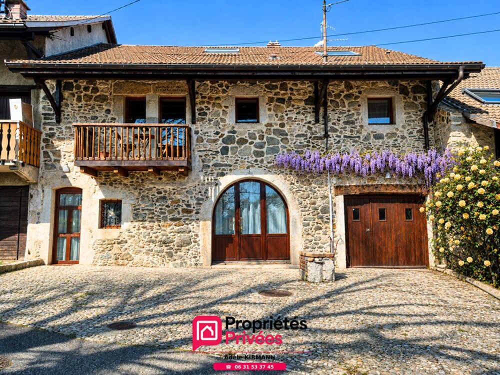 CHEVRIER 74520 : MAISON PIERRE 211M2 - JARDIN ET GARAGE