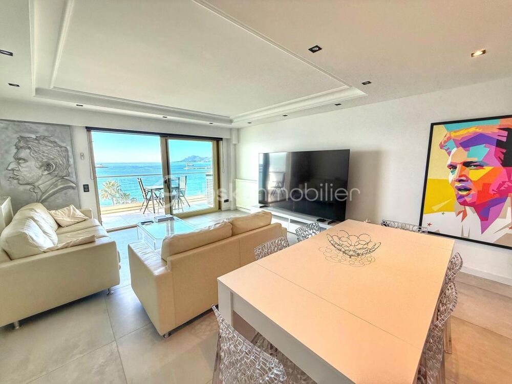 Vente Appartement CANNES CROISETTE - VUE MER PANORAMIQUE - APPARTEMENT 107M² - 3 CHAMBRES - PARKING - CARRE D'OR Cannes