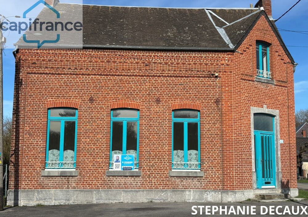 ?A VENDRE : Charmante maison thierachienne aux supers volumes ! 4 chambres - 8 pièces - 175 m²-TRELON (59)