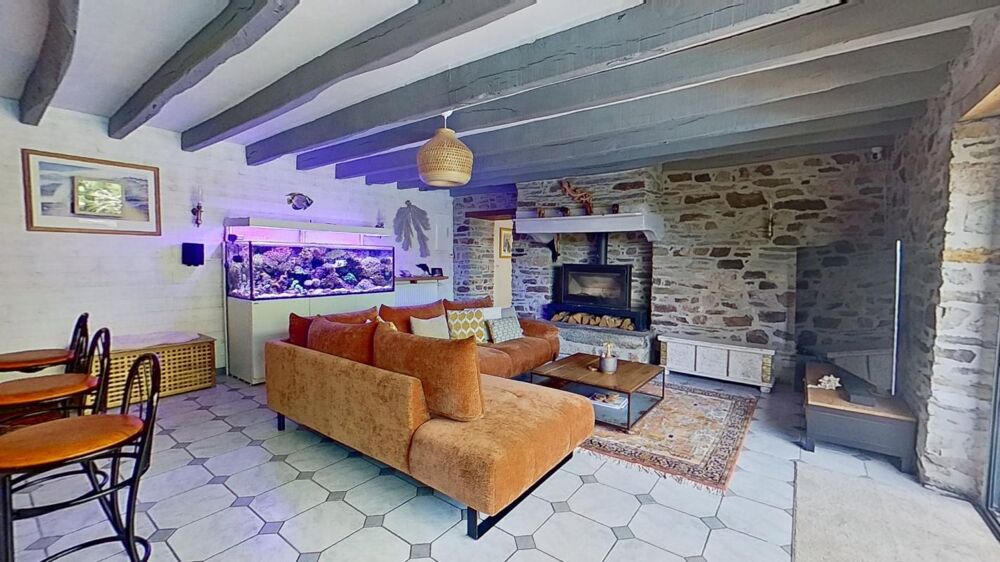 Maison en pierre , pleine de charme - 3 Chambres et mezzanine - COURNON