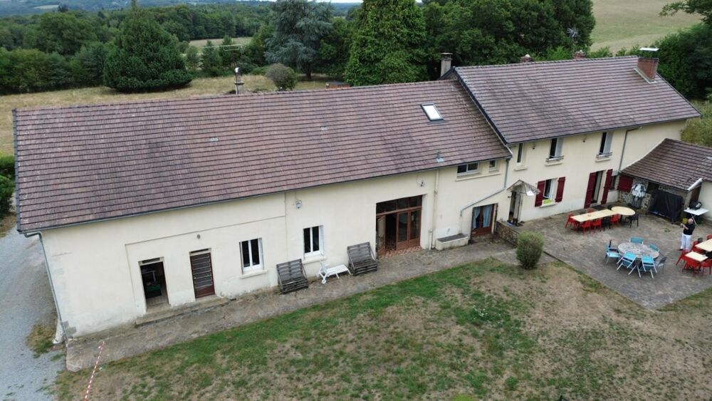   COUP DE COEUR DE CETTE FERME AUBERGE IMPLANTEE SUR 21 HECTARES, SECTEUR AMBAZAC 87 Les billanges