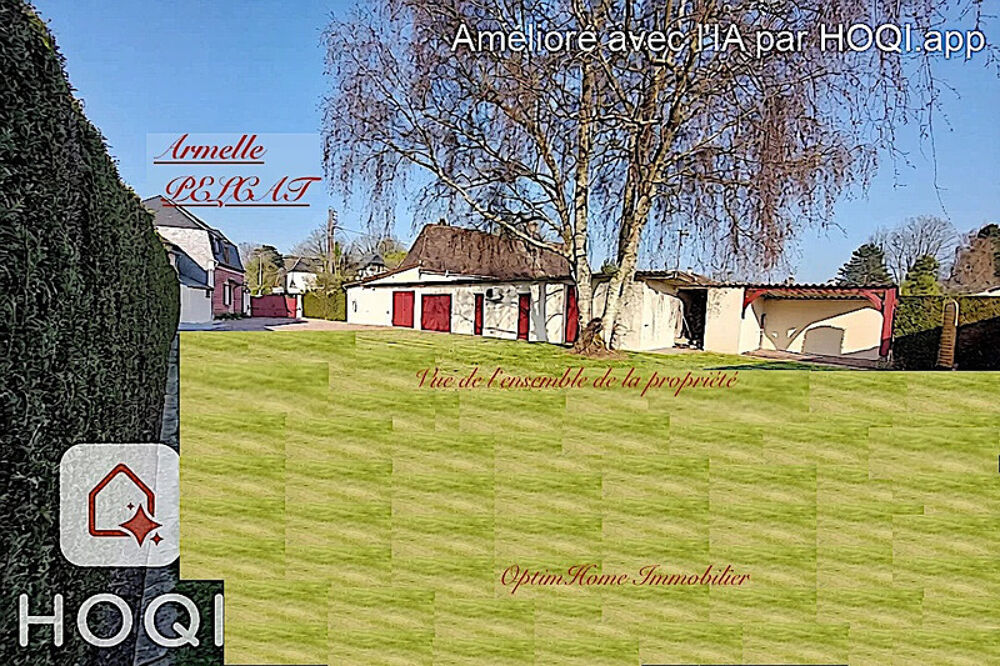 MAISON 9 PIÈCES 160,10m2 AVEC CHAMBRE PLAIN-PIED SUR TERRAIN 691M2 AVEC DÉPENDANCES BRANVILLE (Calvados) 345 000€