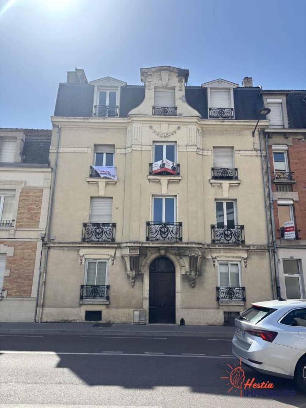 Vente Appartement Charmant appartement ancien - 75m² - 4 pièces - 2ème é Reims