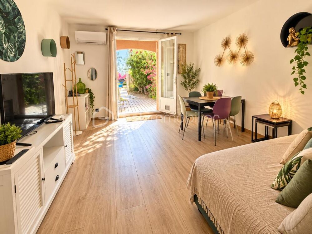 Vente Appartement HYERES: LA TOUR FONDUE – PRESQU'ÎLE DE GIENS T1 DE 29 M2 AVEC JARDIN ET PISCINE Hyeres