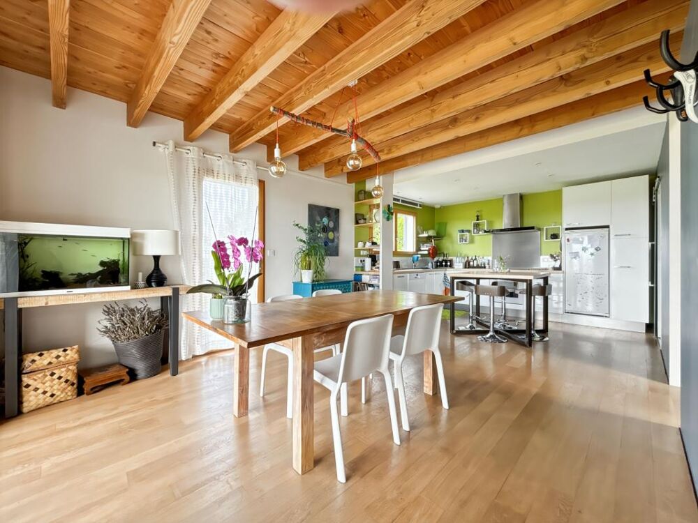 Vente Maison Maison bioclimatique 140 m² – Vue panoramique Pyrénées – Parc arboré 2 500 m² – Calme absolu Maureville