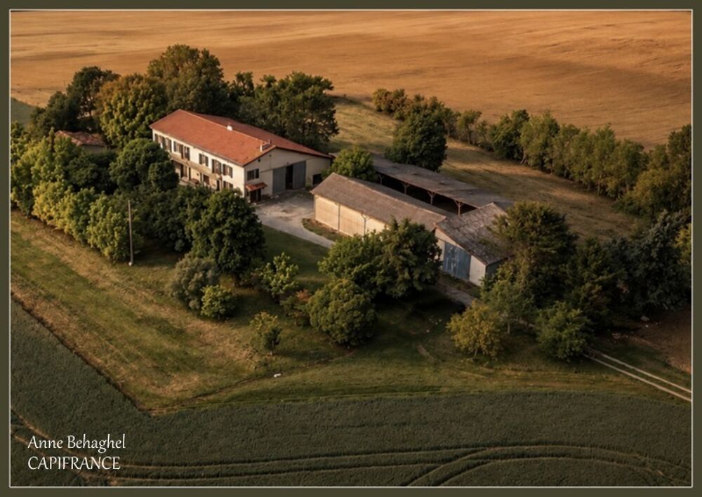 Vente Maison PERGAIN-TAILLAC(32) Maison de caractère 160m2 avec dépendances - Vue dominante - Terrain 11605m2 Pergain taillac