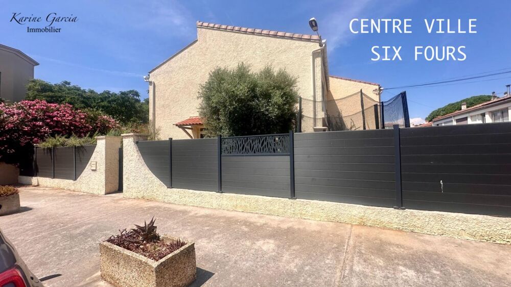 Vente Maison CENTRE VILLE SIX FOURS LES PLAGES - MAISON DE TYPE 4 - GARAGE - TERRAIN 260 M² Six fours les plages