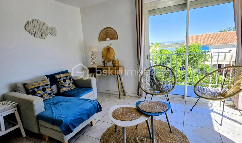 PALAVAS LES FLOTS APPARTEMENT T3 RENOVE VUE MER DERNIER ETAGE TERRASSE