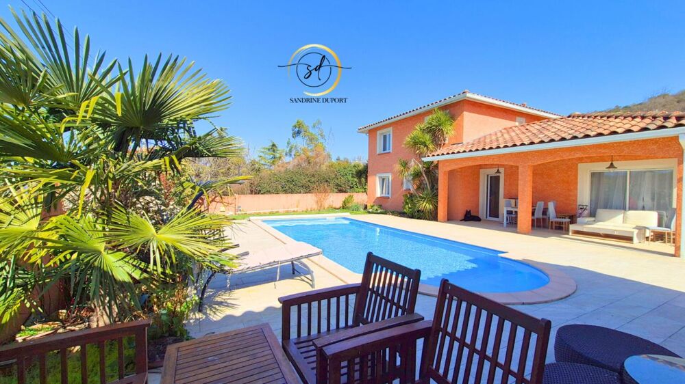 Villa 7 pièce(s) 121 m2 sur terrain de 890 m2 environs - piscine pool house - garage
