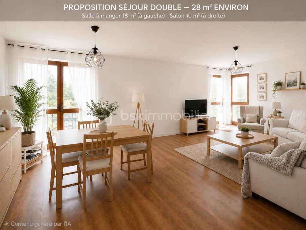 Vente Appartement Appartement familial T5 - AVON Butte Montceau - Lisière de forêt, Écoles et Commerces à pied Avon