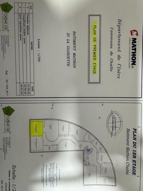 Bureau &Agrave; Louer 385 38160 Chatte