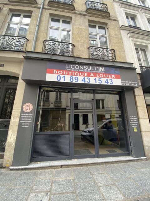 Belle boutique SANS PAS DE PORTE proche Montorgueil 4253 75002 Paris