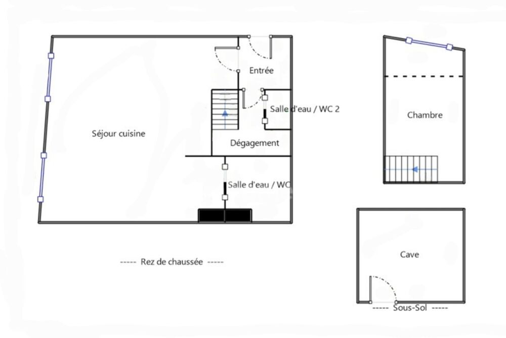 Vente Appartement Montpellier Carnot – T2 duplex 50 m² – calme et cachet Montpellier