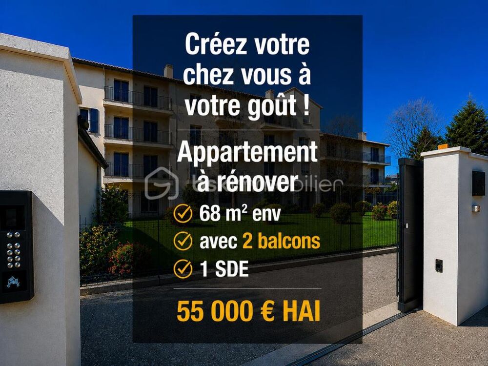 SAINT-CHRISTOL ((84) - 55 000 € FAI  68 m² + 2 balcons + 2 places de parking - Créez votre appartement sur mesure ! Plusieurs p