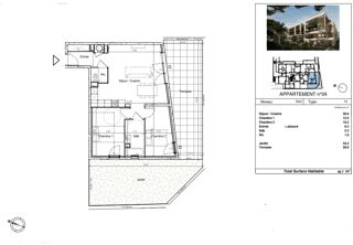  Appartement � vendre 3 pi�ces 66 m�