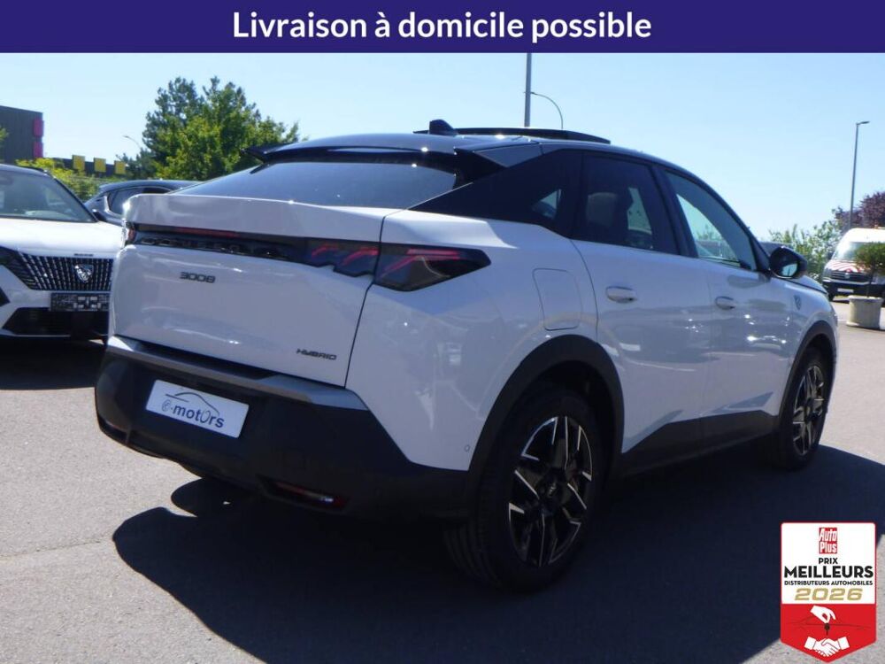 3008 Hybrid 145 e-DCS6 GT +Toit +Pack 360&deg; +Focal 2025 occasion 10150 Lavau