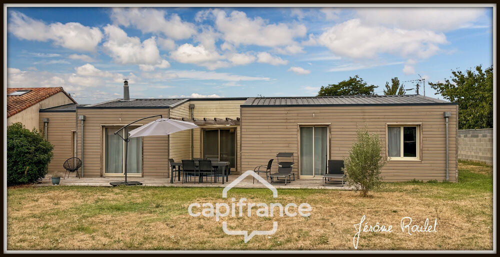 Vente Maison Maison plain-pied à ossature bois à vendre – 102 m² – 3 chambres – Vouzailles (86170) Vouzailles