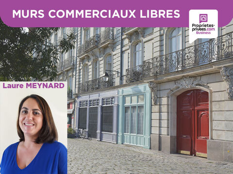 SAINT BRIEUC - MURS COMMERCIAUX LIBRES, Local commercial  75 m² 159900 22000 Saint brieuc