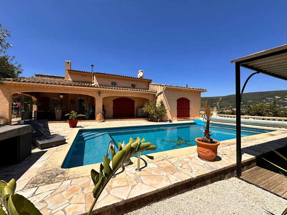 DRAGUIGNAN VILLA PROVENÇALE - VUE DÉGAGÉE - CALME ABSOLU - 499 000