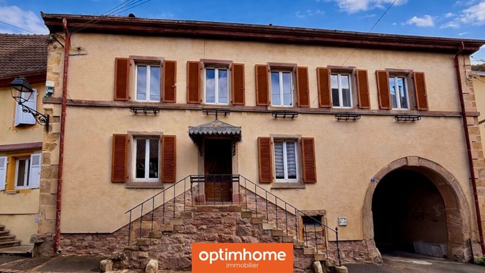 Vente Maison Grande maison de village avec terrasse intimiste, combles aménageables et grange à rénover Westhalten
