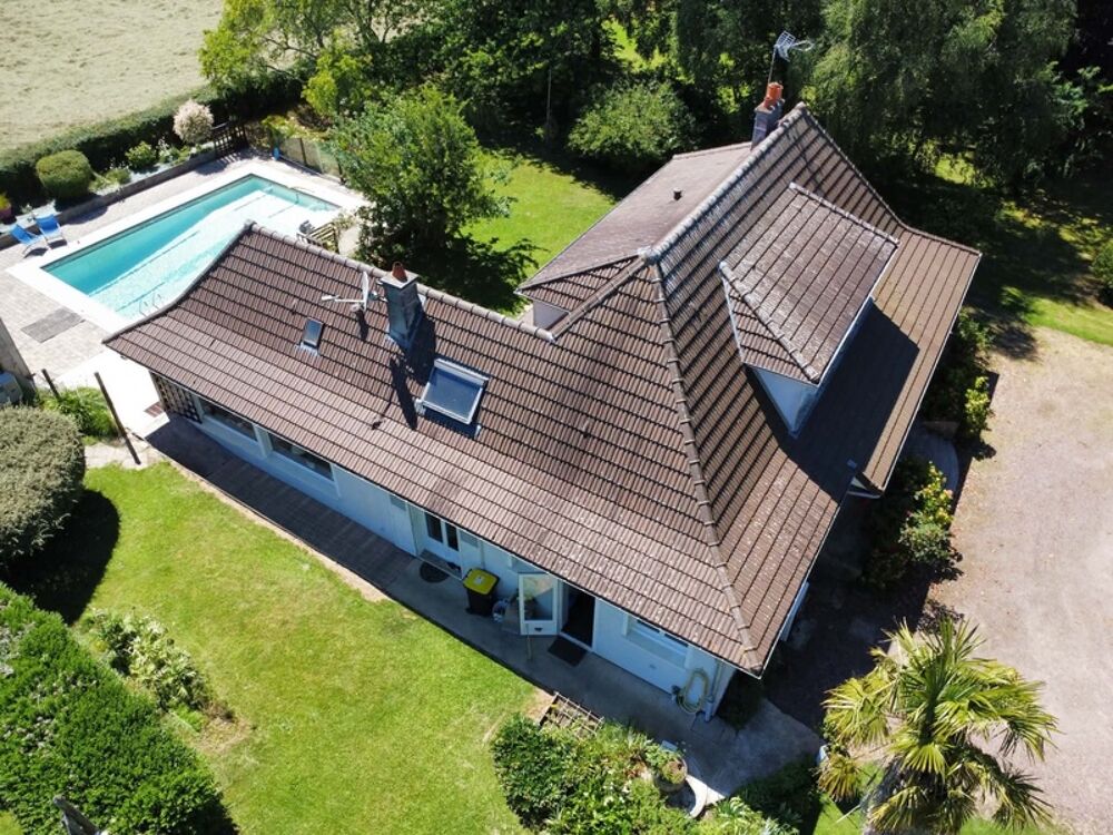Vente Maison ?? PROPRIÉTÉ D'EXCEPTION AVEC PISCINE ET PARC ARBORÉ AUX PORTES DE SAINTE-MÈRE-ÉGLISE (50) ?? Sainte mere eglise