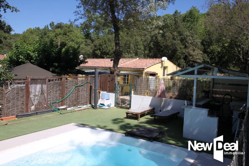 Vente Villa Jolie villa provençale 90 m2 habitables au calme, sur une parcelle de  4 600m2 à Besse-sur-Issole (83), avec piscine Besse sur issole