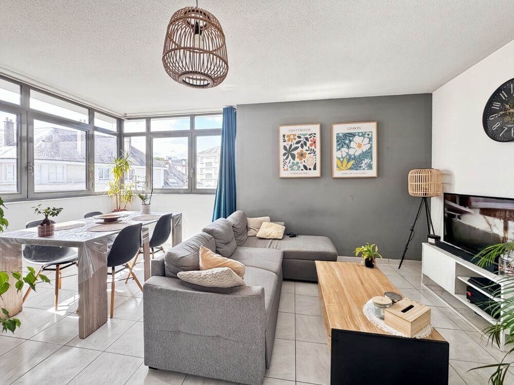 T3 lumineux  Angers secteur Gare / rue Faidherbe  3e étage avec ascenseur Parking sécurisé possible
