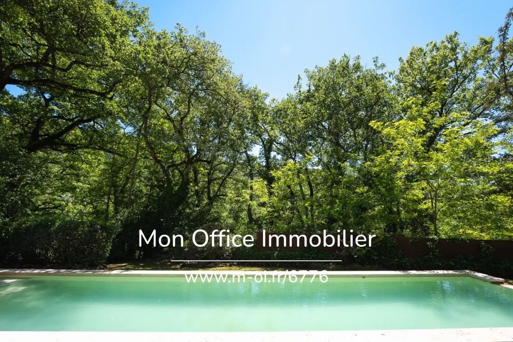 Vente Maison Référence : 6776-NGU. - Maison 7 pièces - 6 chambres - 300m2 - Piscine - Rivière privée - calme absolu Lourmarin