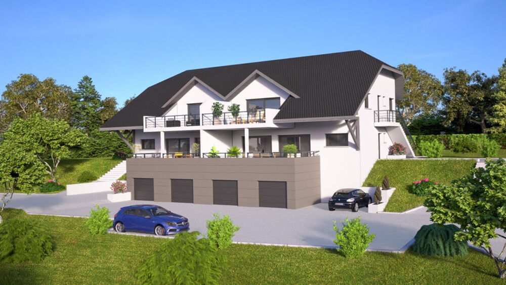 PUGNY CHATENOD DANS PETITE RESIDENCE APPARTEMENT T4 99 M2 ENV, TERRASSE 29 M2 ENV, GARAGE 33 M2 ENV