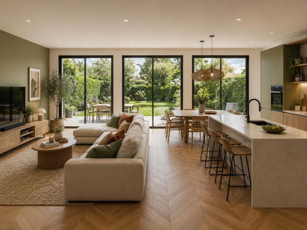 Vente Appartement 5 pièces avec 170 m² de jardin - Exposé plein Sud - Ouest -  intérieur de cour / au calme– proche RER B – 2 Parking inclus Le plessis robinson